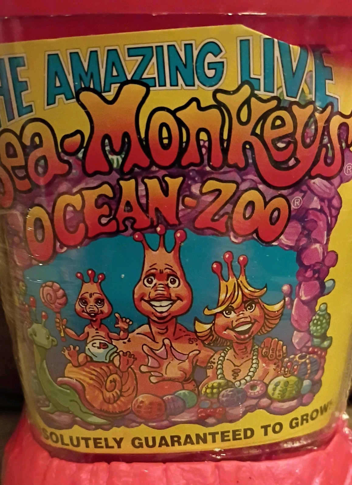 1996 The Amazing Live Sea Monkeys Ocean Zoo Rare Vintage 1990s Sealed New