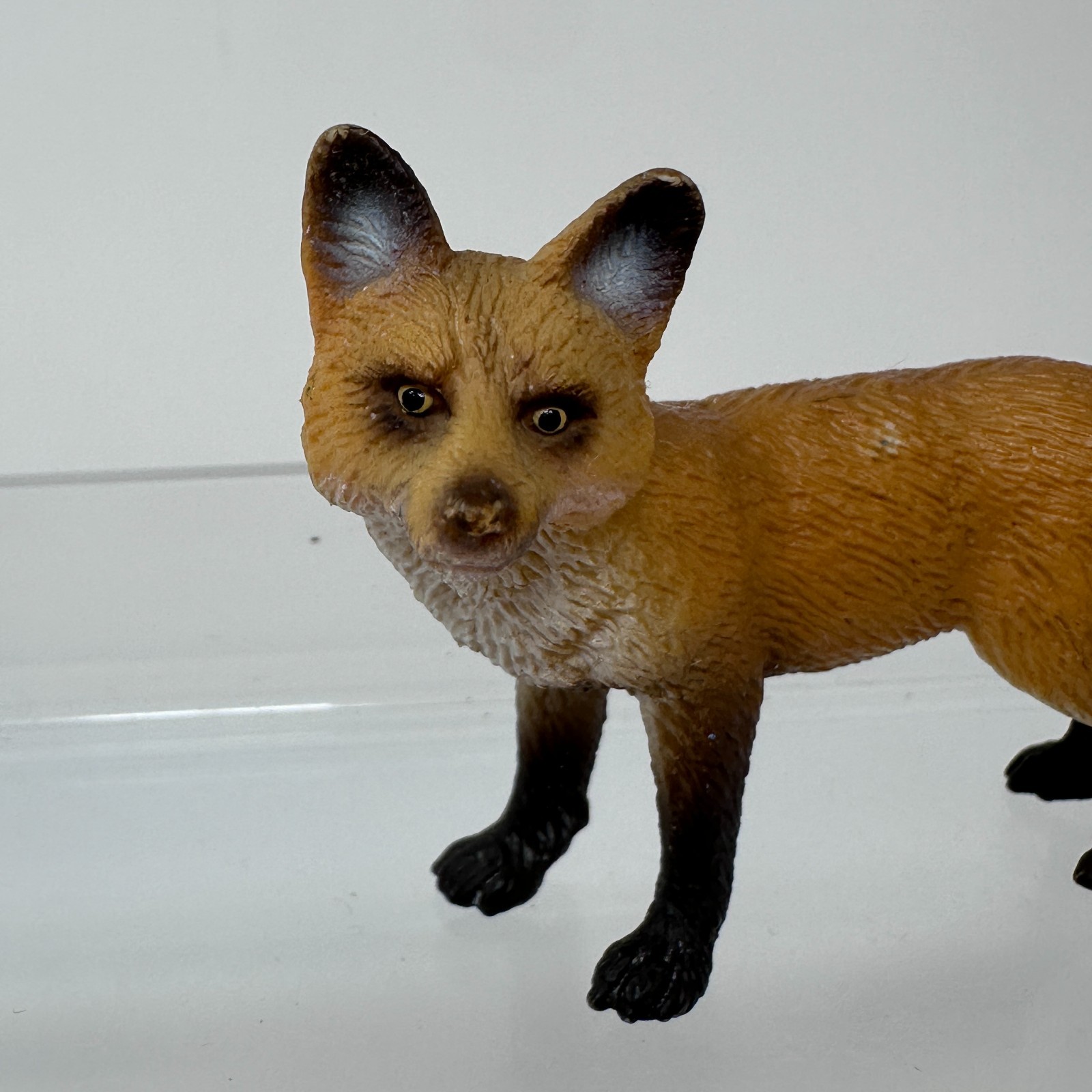 Schleich Red Fox Figure Wild Dog Wildlife Zoo Animal Figurine 3.5″ 2010