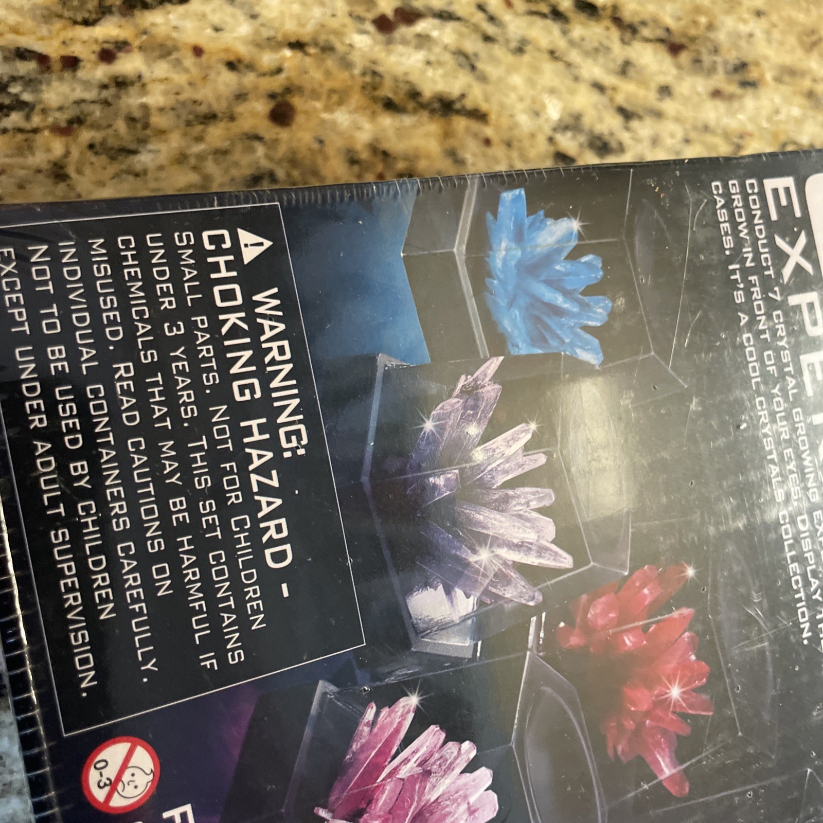 New in box sealed 4M Crystal Growing Experiment Kit ages 10 and up