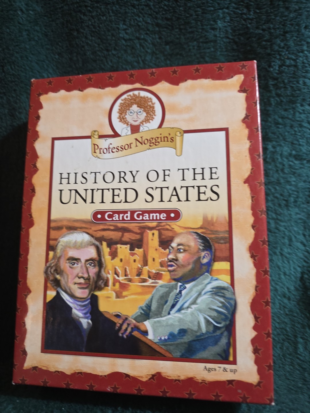 Professor Noggin’s History Of The United States Trivia Card Game Complete #29