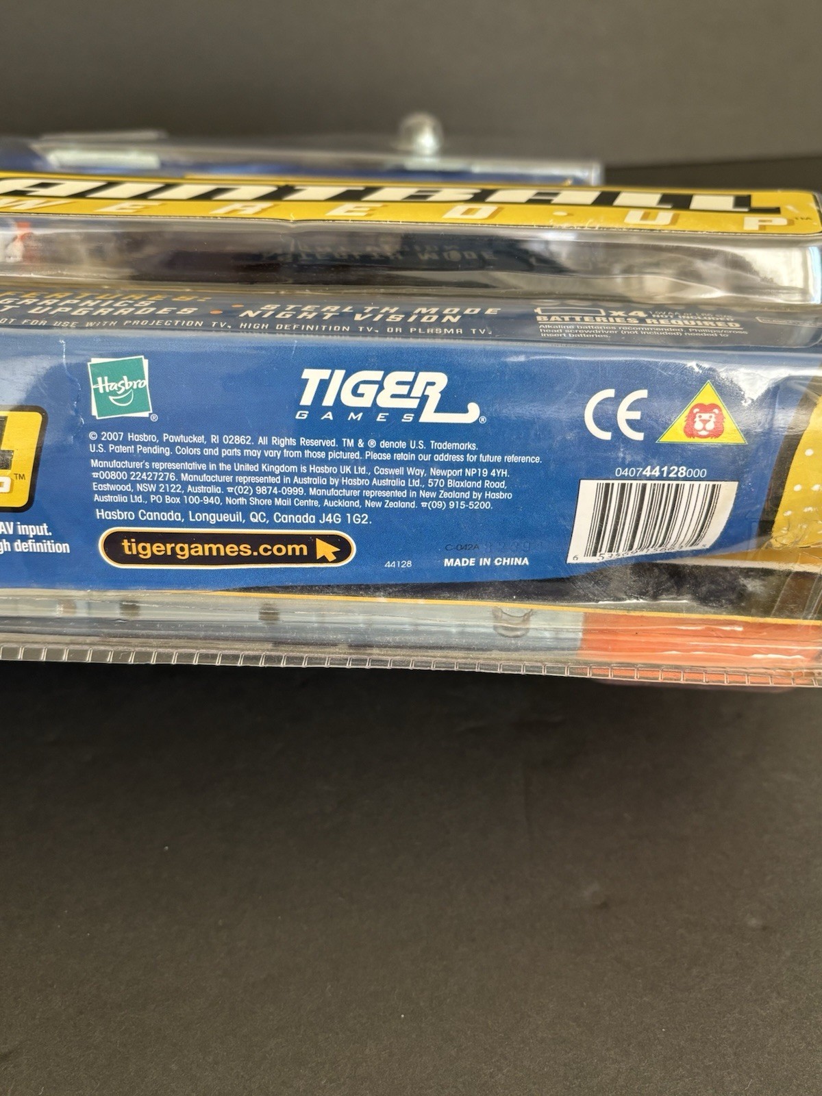 TIGER TV Game MISSION: PAINTBALL Powered Up PLUG & PLAY SHOOTER New