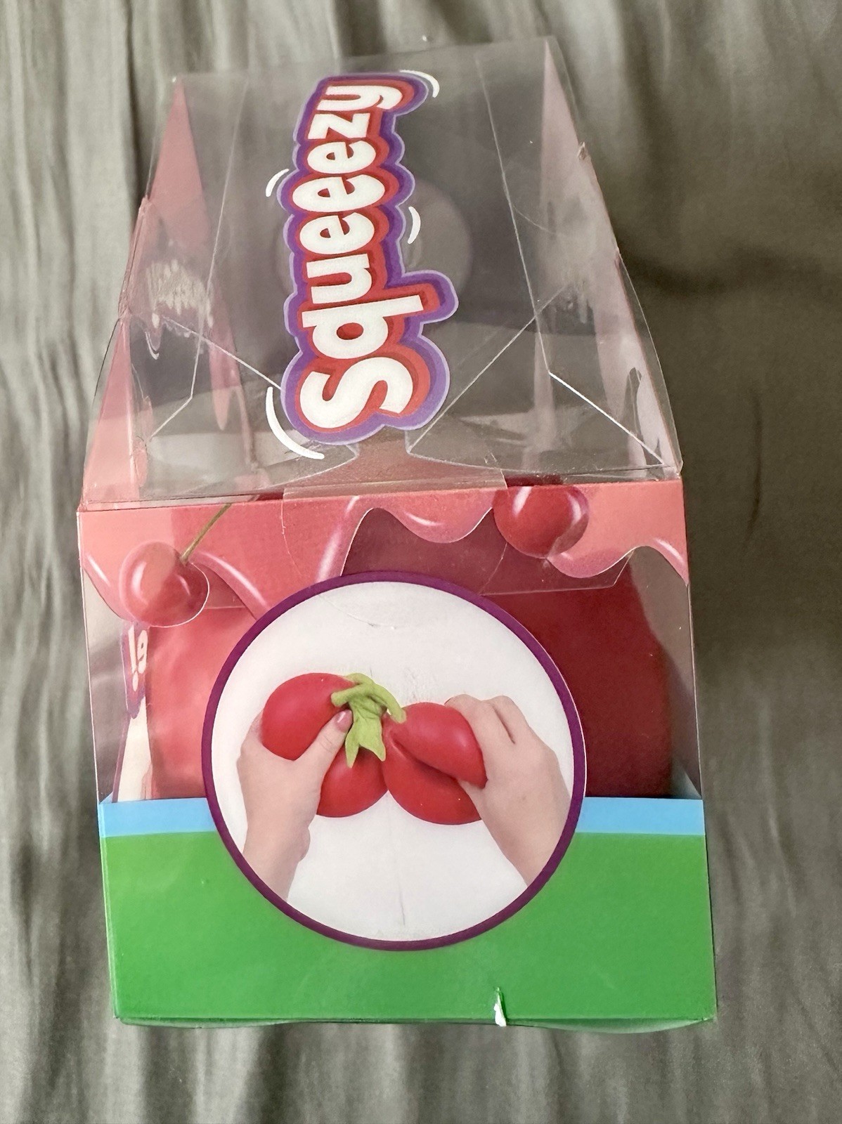 Squeeezy Squishy Sunny Days Toymendous Cherries JUMBO Squeeze Toy Rare Viral