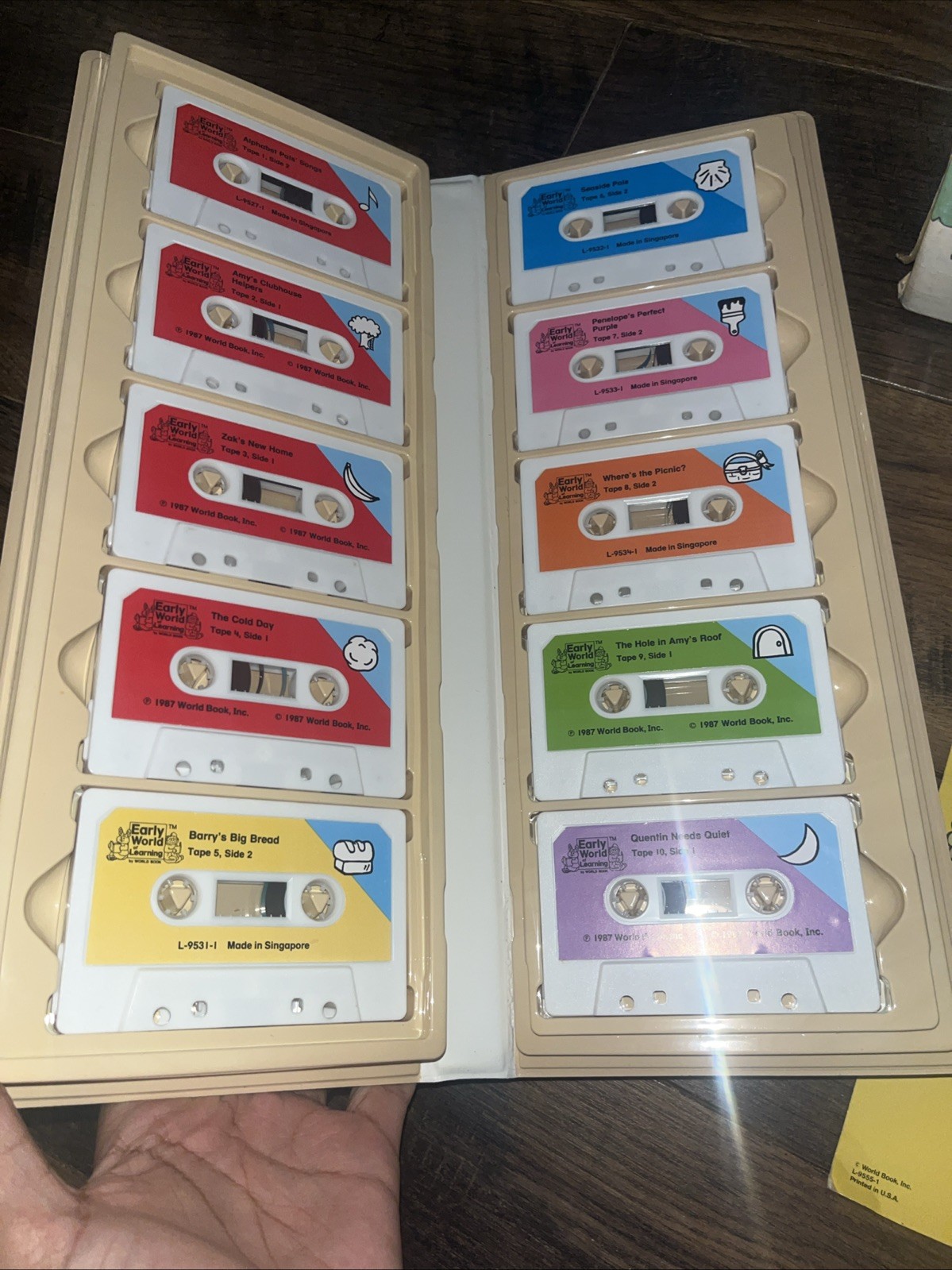 Homeschool Early World Of Learning Book Preschool Program Box Set. Please Read