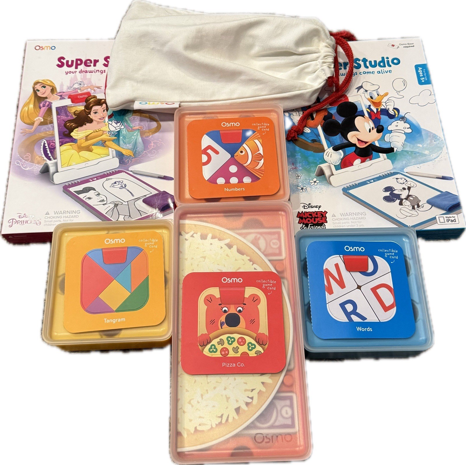 Osmo Learning System Bundle with Disney Princess & Disney Mickey