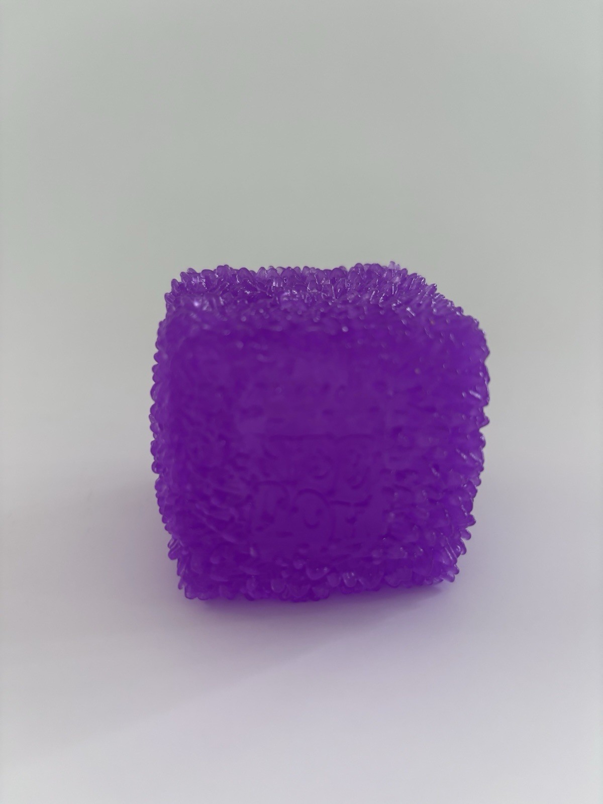 Schylling Nee Doh Gumdrop Super Solid Squish Squeeze Toy, Purple, Ages 3+