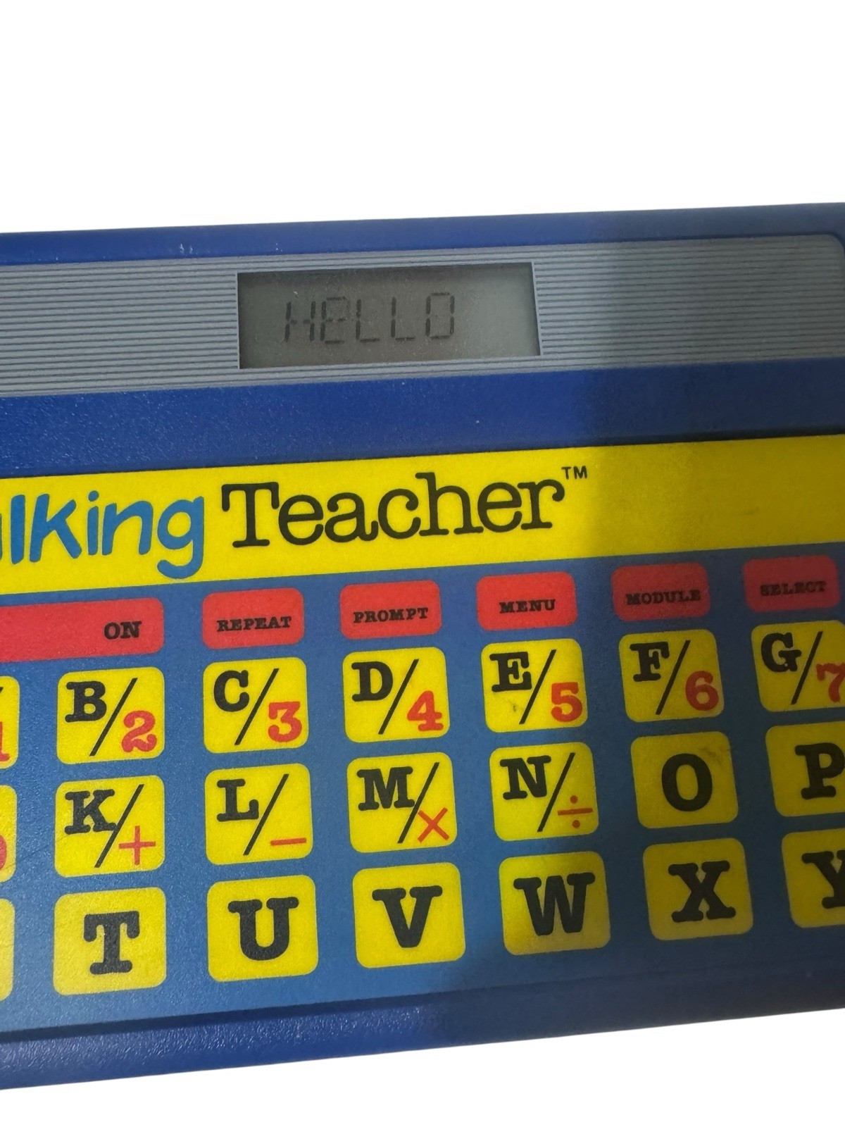 Talking Teacher Spelling Math Electronic Learning by Coleco 1985 Vintage Tested