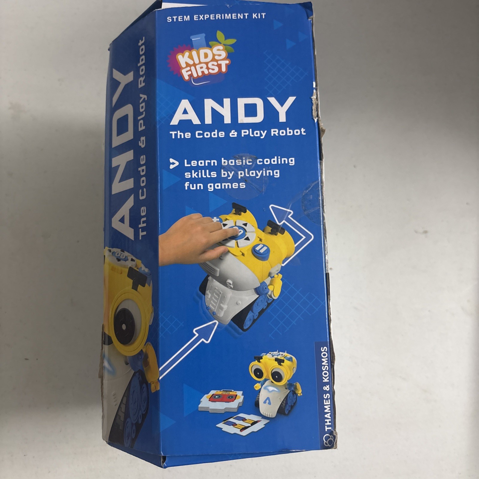 STEM Kids Firsts Andy: The Code & Play Programmable Robot Thames & Cosmos NEW