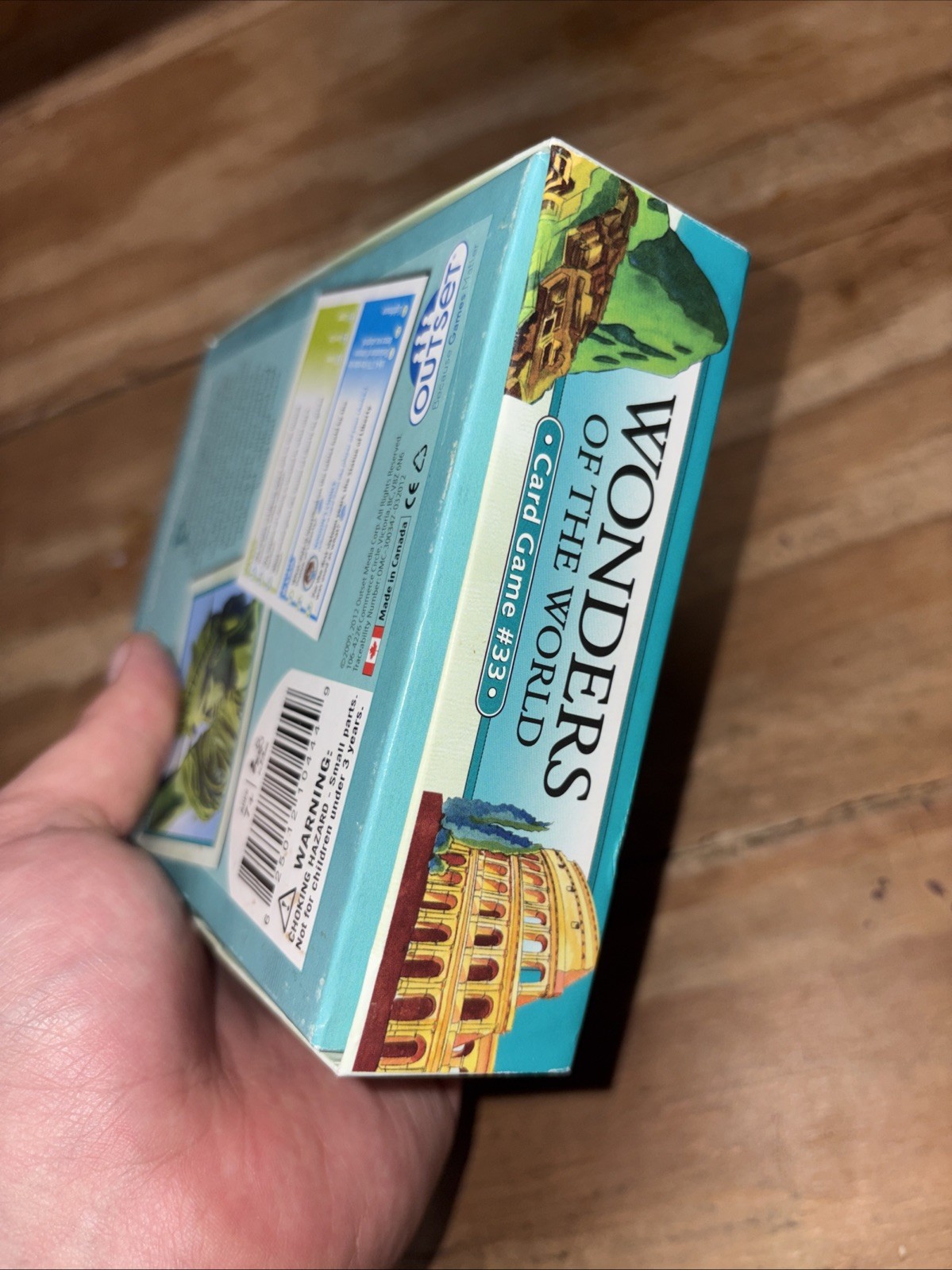 Lot 2 Professor Noggin’s Card Games Wonders & Countries of the World