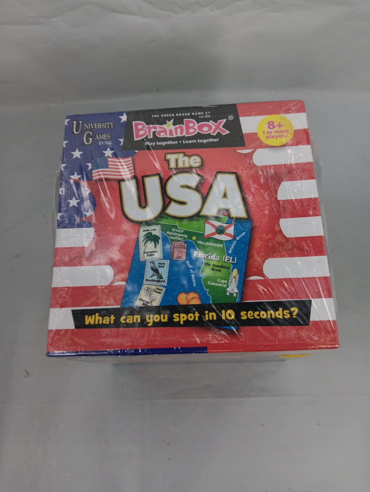 BRAIN BOX The USA 10 Minute Brain Challenge 2012 New Sealed University Games