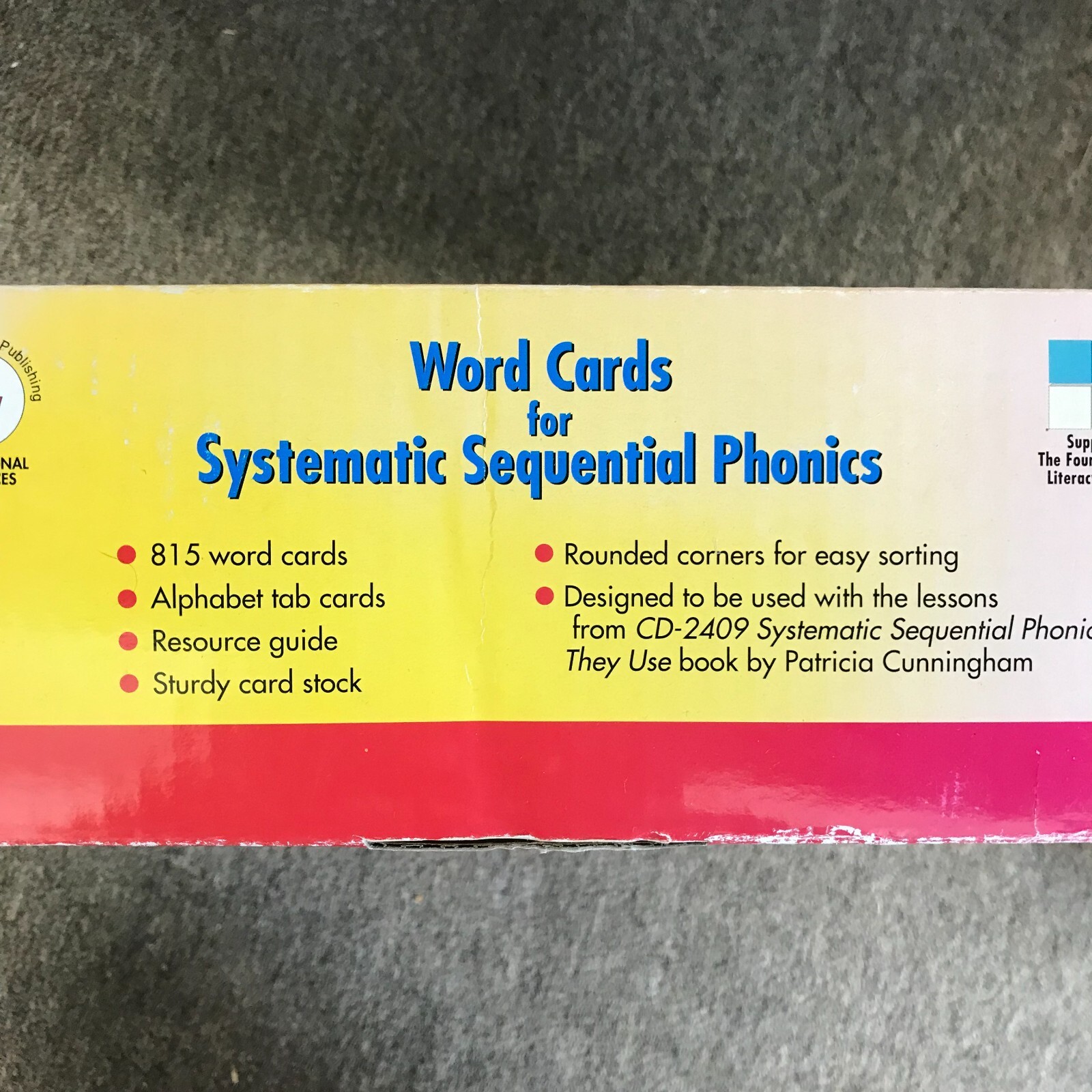 Beginner Readers Homeschool Word Cards Sequential Phonics – Carson-Dellosa