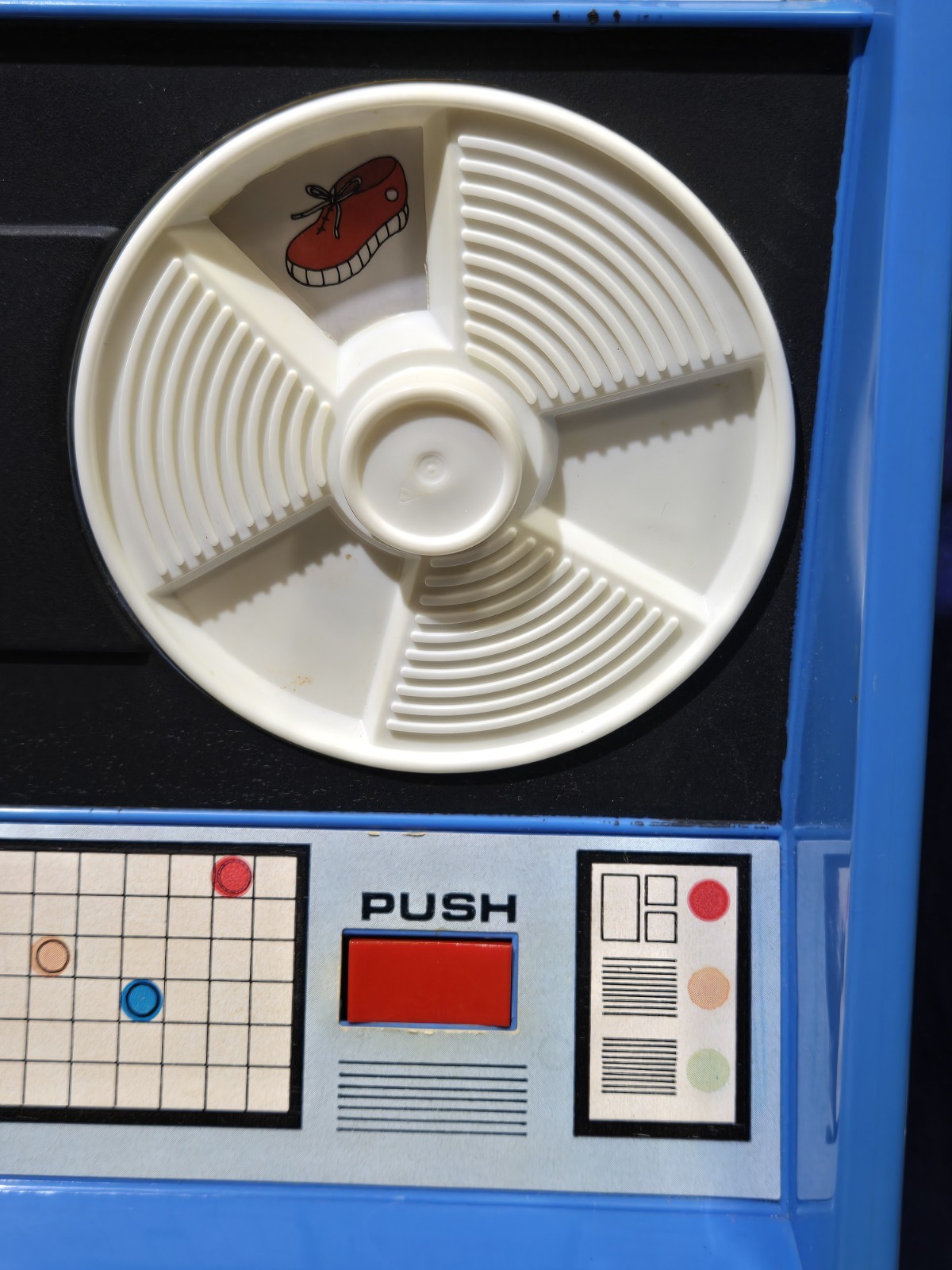 Vintage 1972 Playskool Play ‘N Learn Computer Reel to Reel Toy with 7 Cards