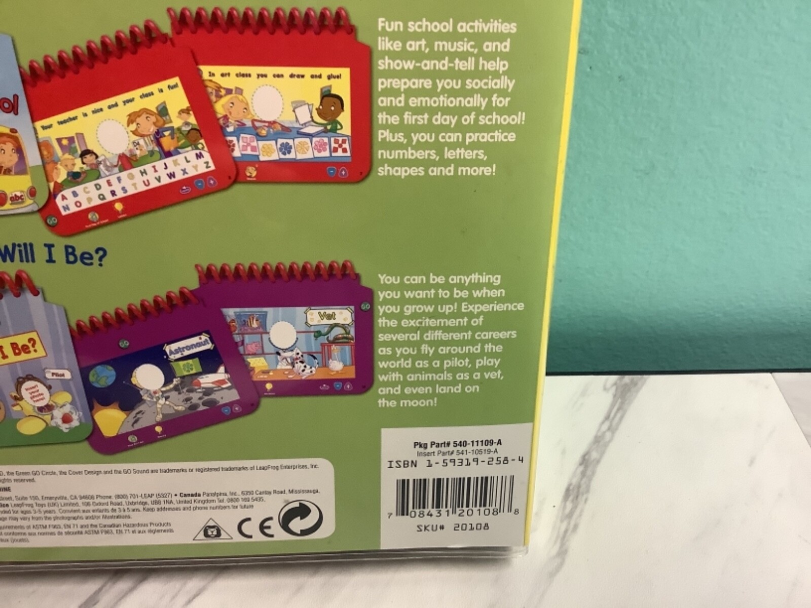 My First LeapPad: Preschool Social Skills – First Day of School Interactive Book