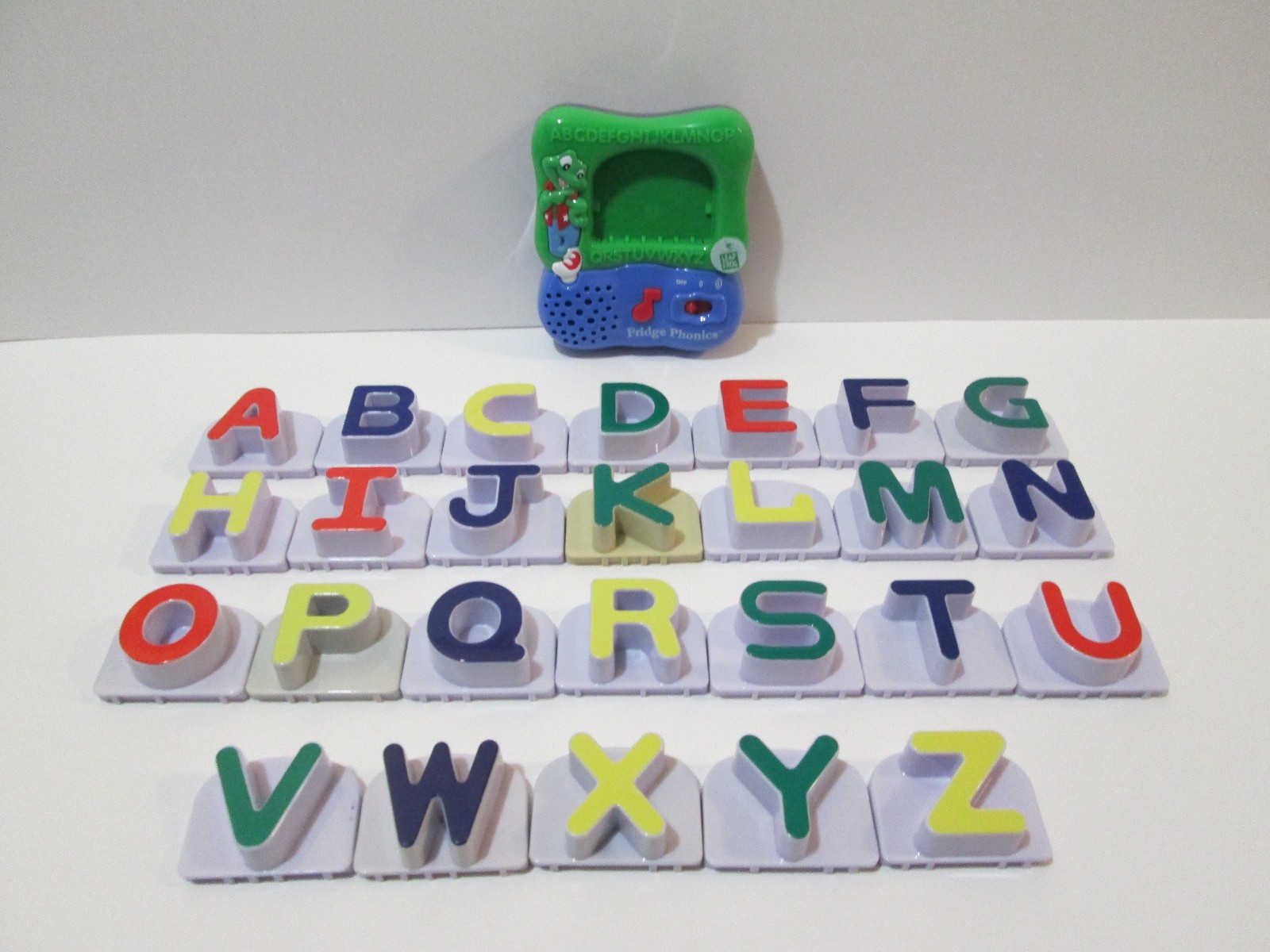 LeapFrog Talking Fridge Phonics Letter Set Alphabet ABC’s 2002