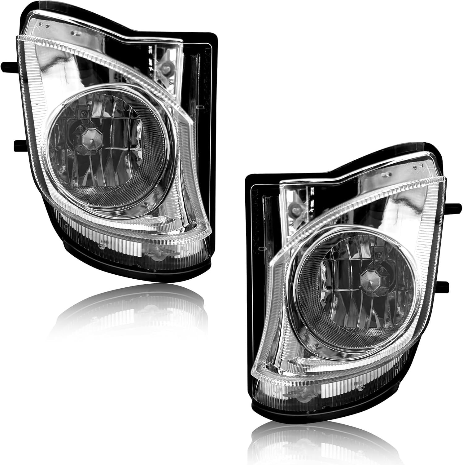 Fog Lights Compatible With 2006-2010 IS250/IS350 Front Bumper Lights Assembly