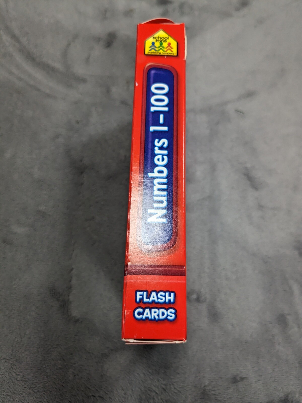 School Zone Numbers Flash Cards Ages 4 Up Early Learning Counting Numbers