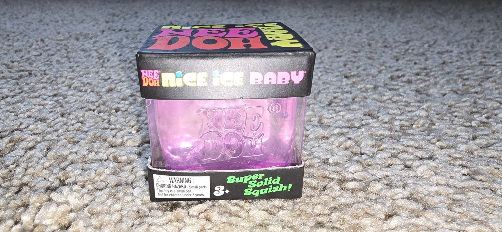 NeeDoh Nice Ice Baby Miniature Collectible Toy New In Package Sealed