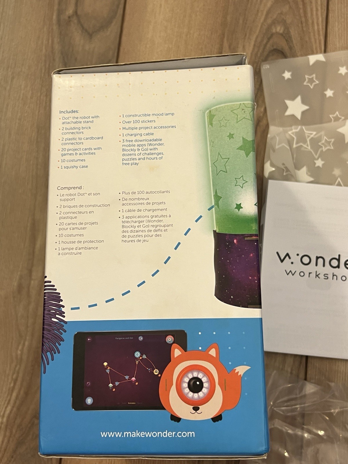 Wonder Workshop Dot Creativity Kit DO01 Robot Bluetooth Ages 6+ 2017 APP Control