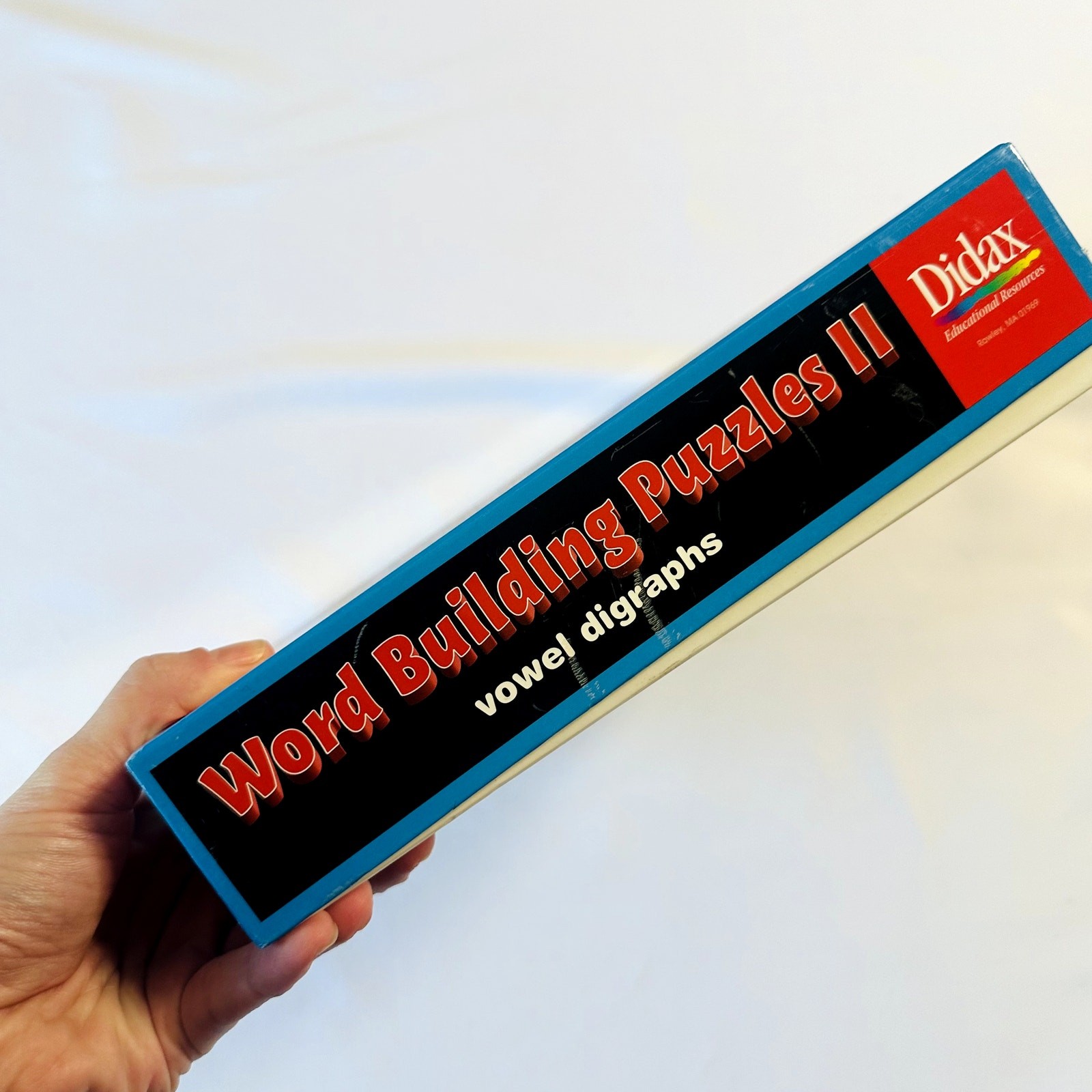 Vintage 1993 Hands On Phonics Word Building Puzzles II Vowel Digraphs