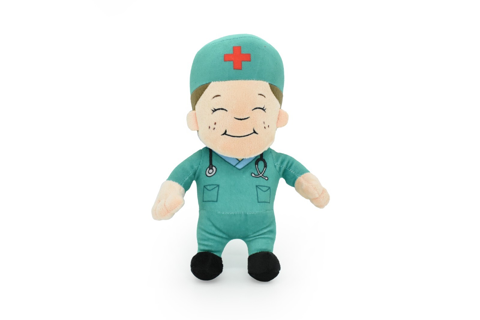 Doctor Dolls, Male & Female Nurse, Single or Set, Plush Stuffed Toy, 11″