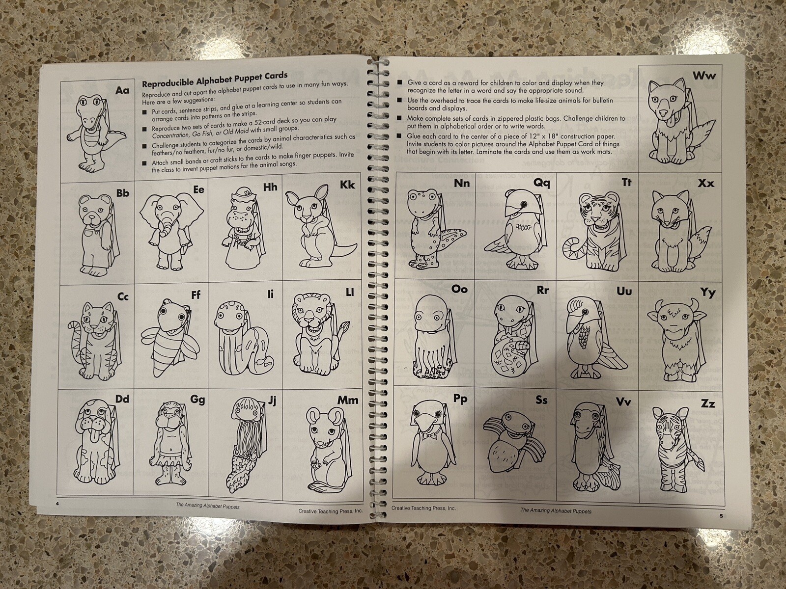 The Amazing Alphabet Puppets: Family Involvement Activities Every Letter