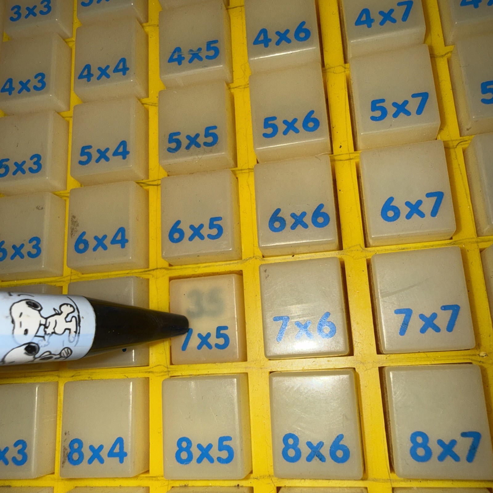 Vintage 1993 Magic Math Multiplication Machine , Educational