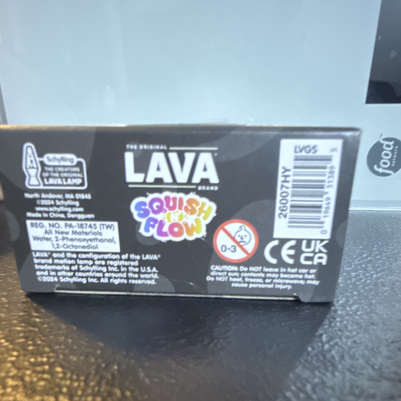 LAVA Squish n’ Flow Glow in the Dark Tactile Squeeze Toy 3+ PA-18745