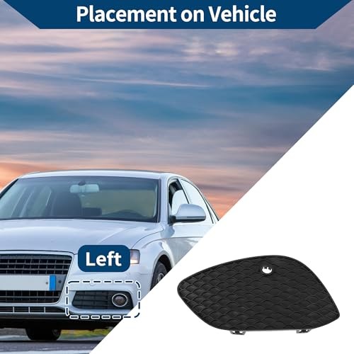 Fog Light Grill Front Lower Bumper Fog Light Cover Inserts No.2538850122 for