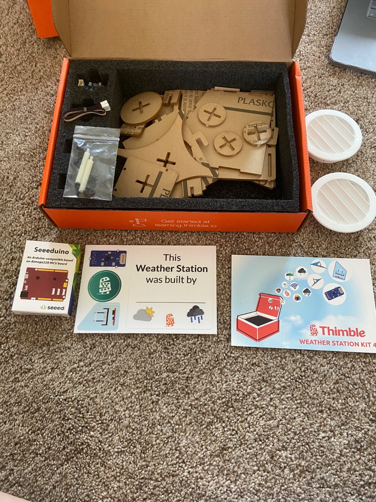 NEW & UNUSED – Thimble.io Weather Station Kits 2, 3, and 4