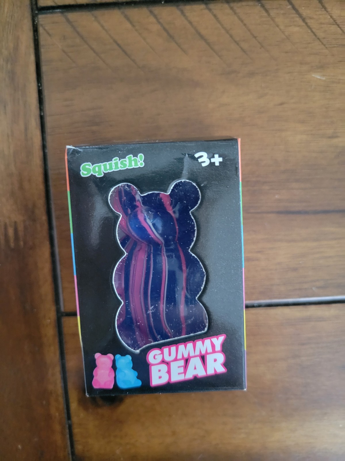 Squish! Multicolor Gummy Bear Tactile Squeeze Toy, Ages 3+, 3-4, 4-7, 8-11 Years