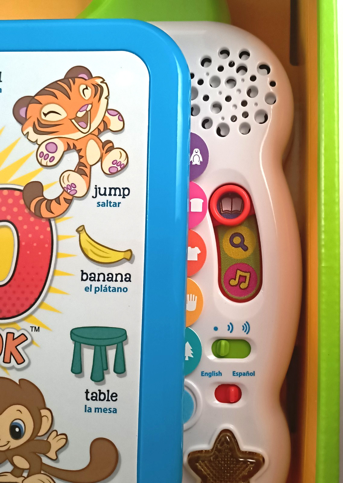New Leap Frog Learning Friends 100 Words Book – Green/Blue Bilingual