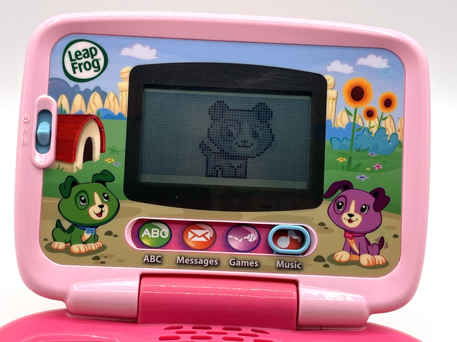 LeapFrog 2 In 1 My Own Leaptop Touch Laptop Tablet Computer Pink WORKS!