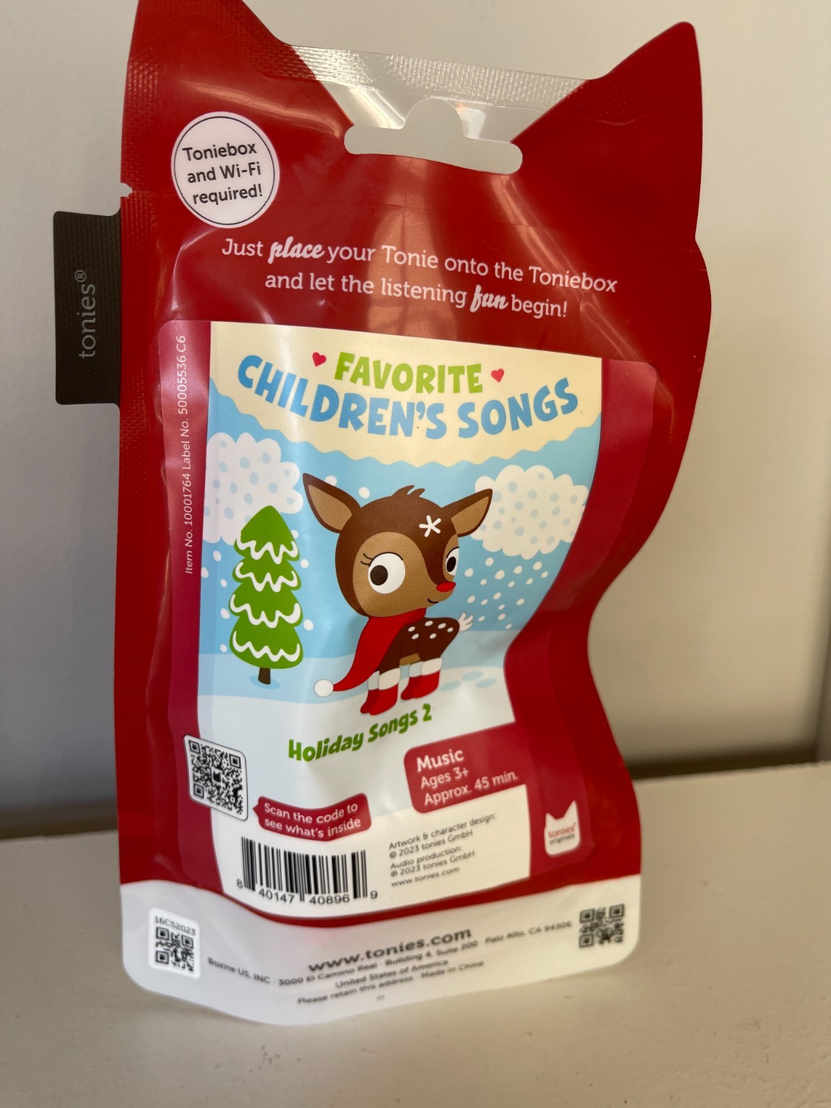 Tonies Reindeer Favorite Children’s Holiday Songs 2 Christmas FREE SHIP!