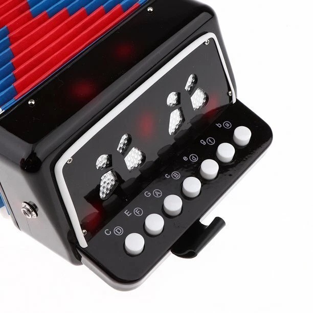 kids Accordion 10 Buttons Keys Toy Accordion MIni Accordian Musical Instrumen
