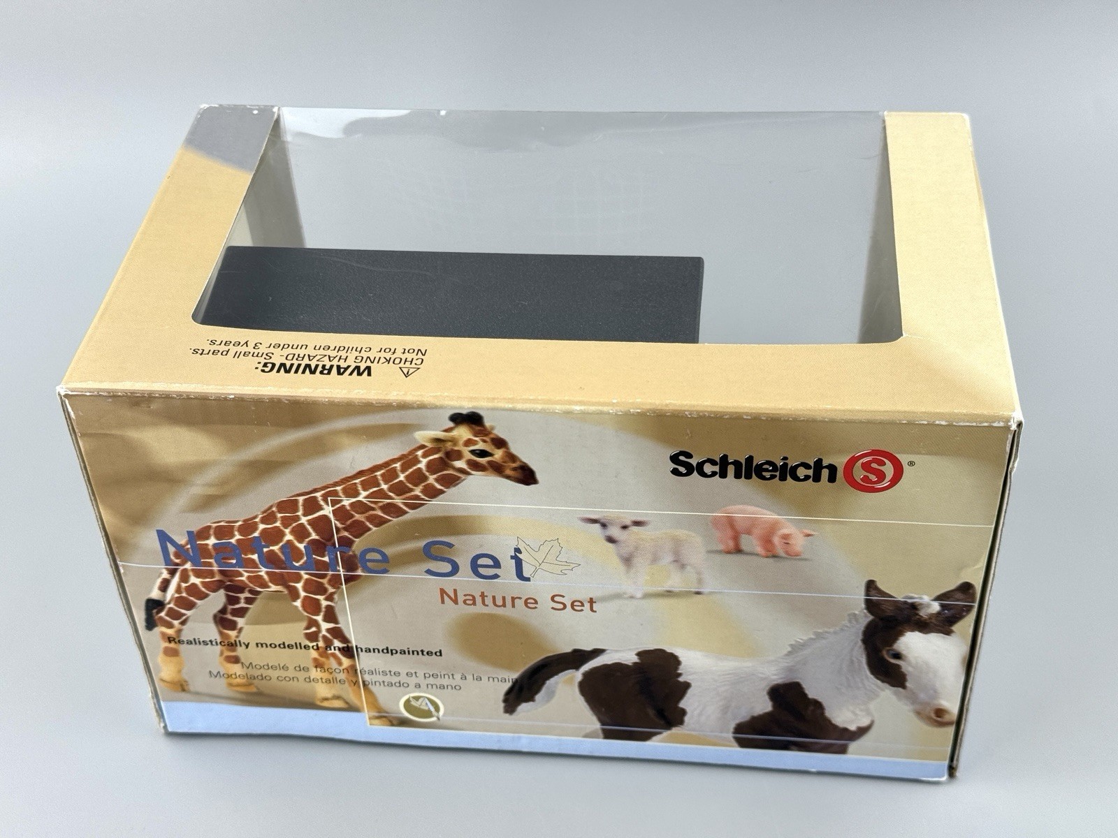 Schleich Nature Set – Rabbit Hutch with 2 Bunny Rabbits (40974) Brand New Rare!