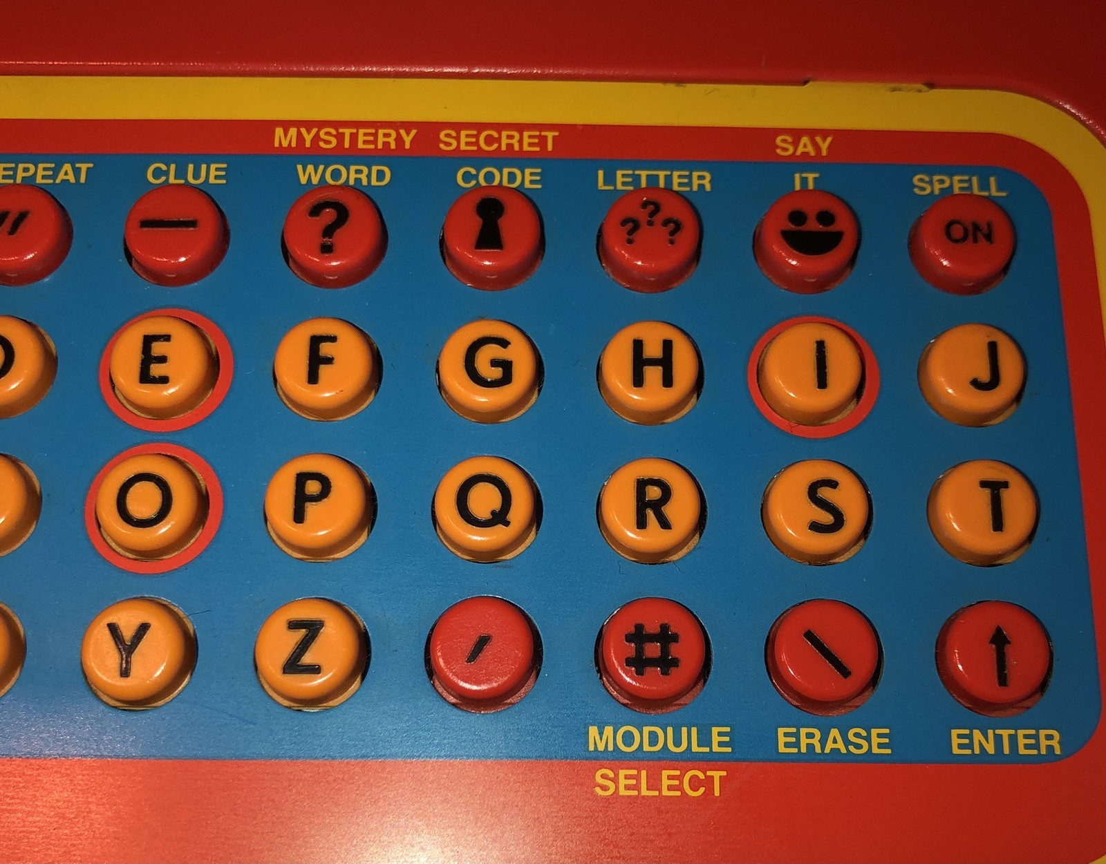 Vintage 1978 Texas Instruments Speak & Spell Tested Working with Activity Book