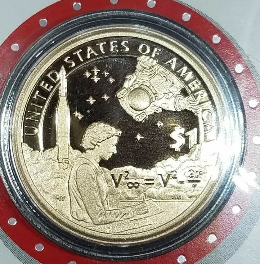 US MINT 2019 GLOWS IN THE DARK KIDS ROCKET SHIP COIN SET ☆In hand ready to ship☆