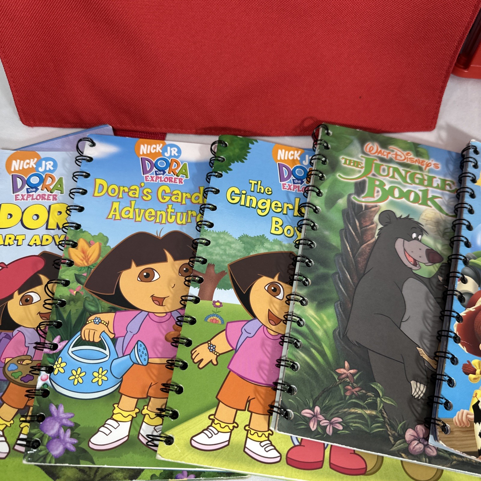 Children’s Story Reader System ~ Disney Princess, Pixar, Dora, Lion K 10 Books!