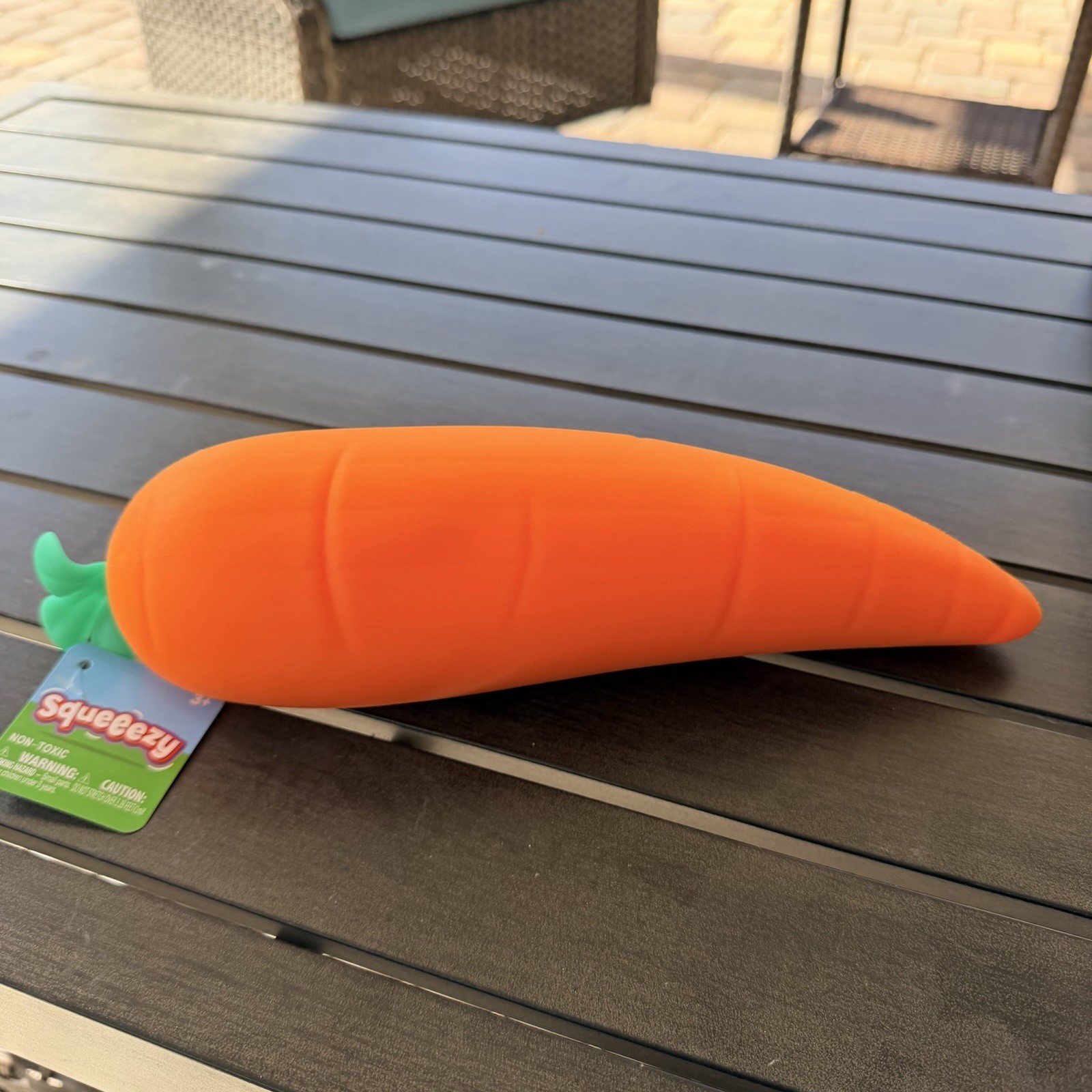LOT Schylling Nee Doh Cloud Pleaser Squeeezy Carrot Butter 14oz Squish Toys NEW