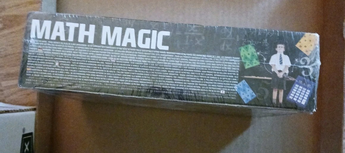 Math Magic Science Kit Kidz Labs Tricks Games Puzzle Educational Games Sealed 45