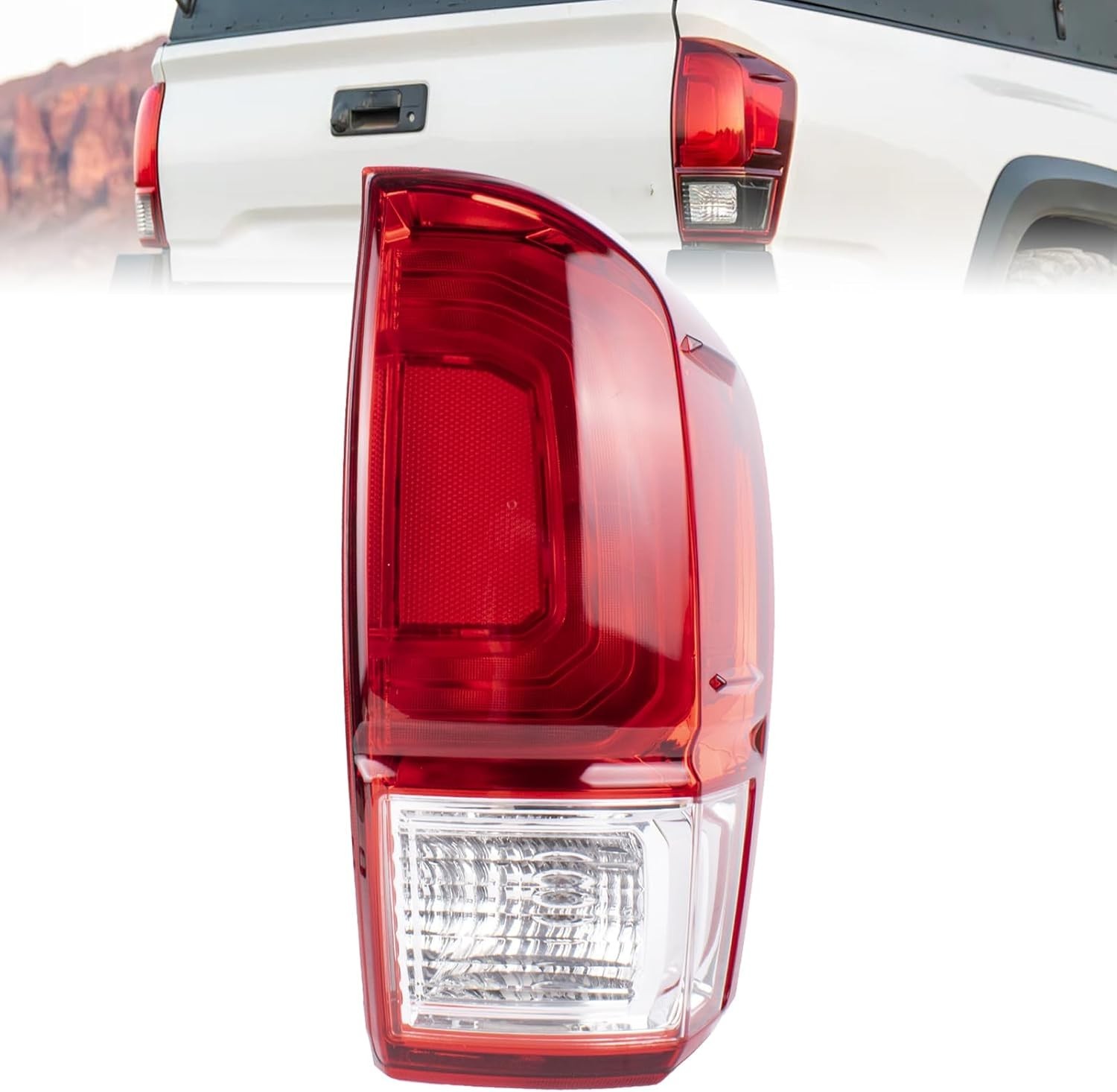 Tail Light Rear Lamp Compatible With 2016-2022 Toyota Tacoma Right Passenger