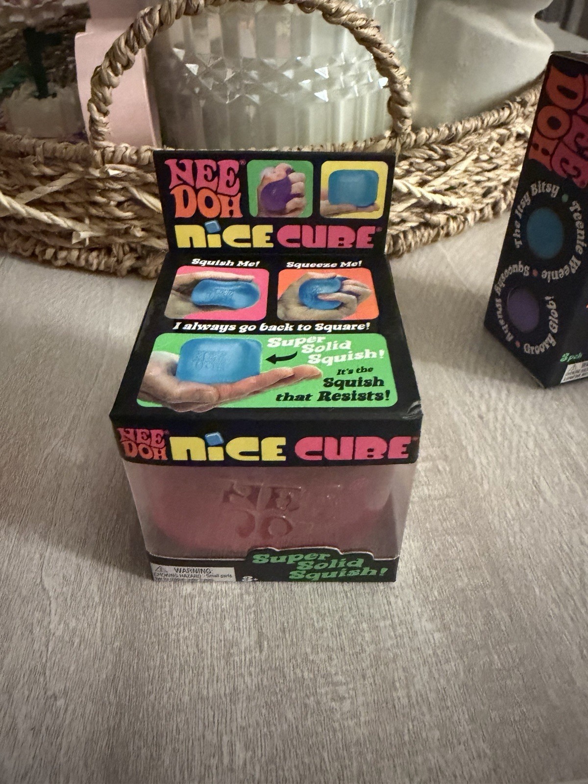 Nee Doh Lot Of 3. Color Change, Nice Cube And Teenie
