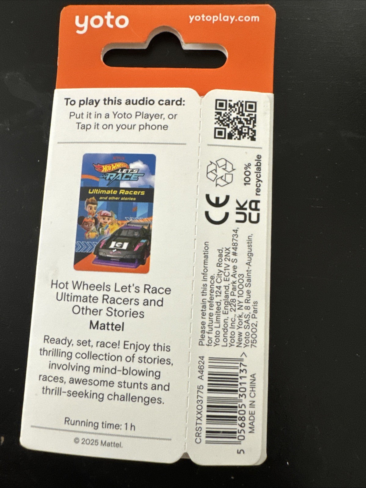 Yoto Hot Wheels Ultimate Racers and Other Stories