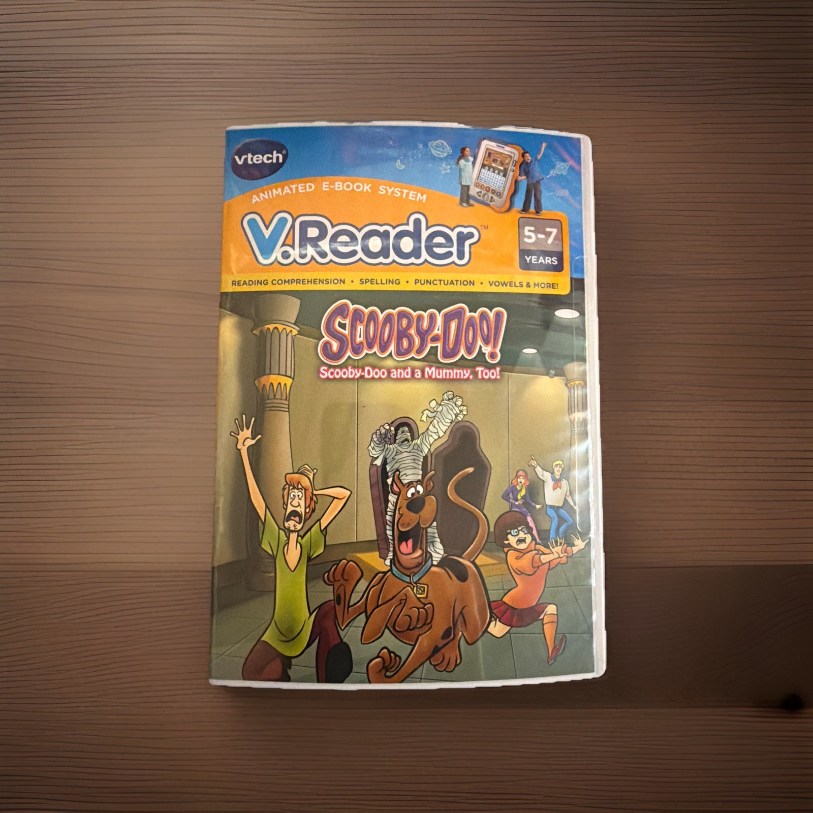 V.Reader Scooby-Doo! Scooby-Doo and a Mummy Too! V Tech Educational BRAND NEW