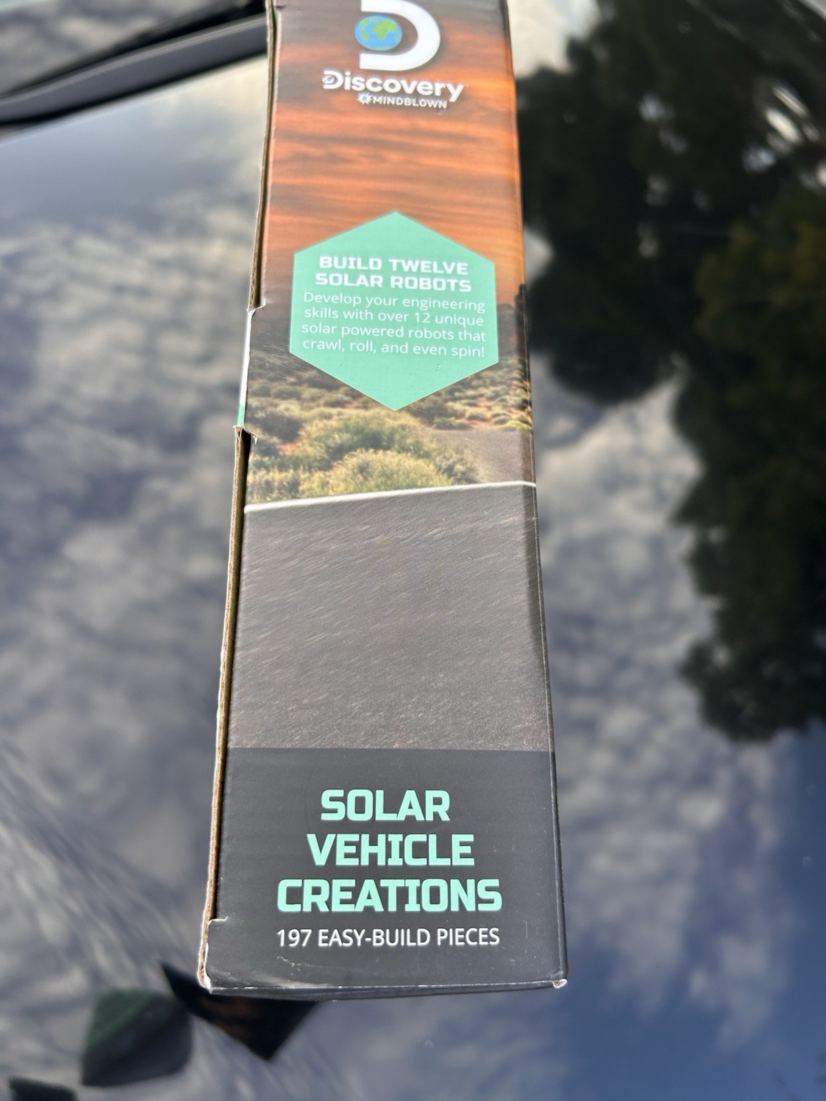 Discovery Mindblown STEM Solar Vehicle Creations Kit, 197 Easy-Build Pieces