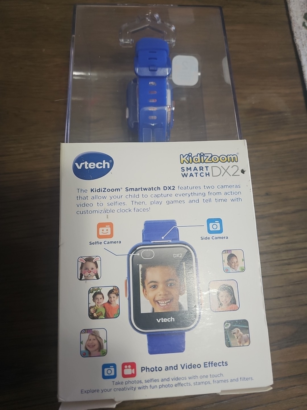 VTech 80-193808 Kidizoom Smartwatch DX2 Smart Watch – Blue NIB