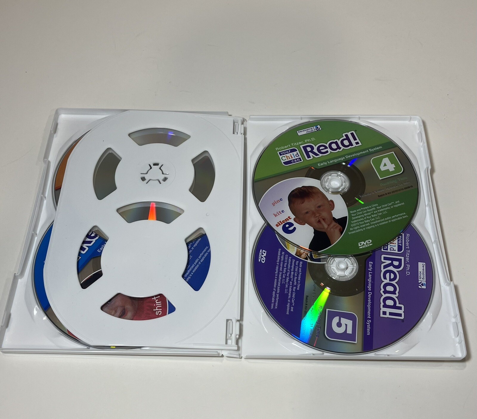 Your Child Can Read 5 DVD Set Early Reading System Early Language Development