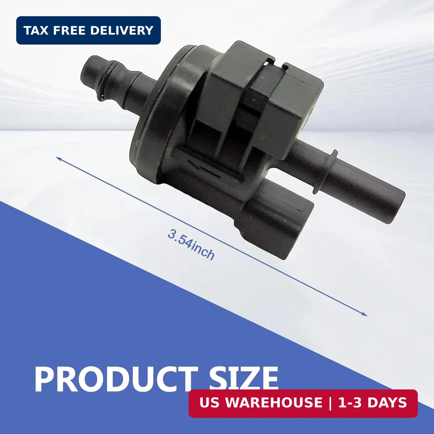 0280142519 Evap Vapor Canister Purge Valve Solenoid, Replace CU5A-9G866-AA, Comp