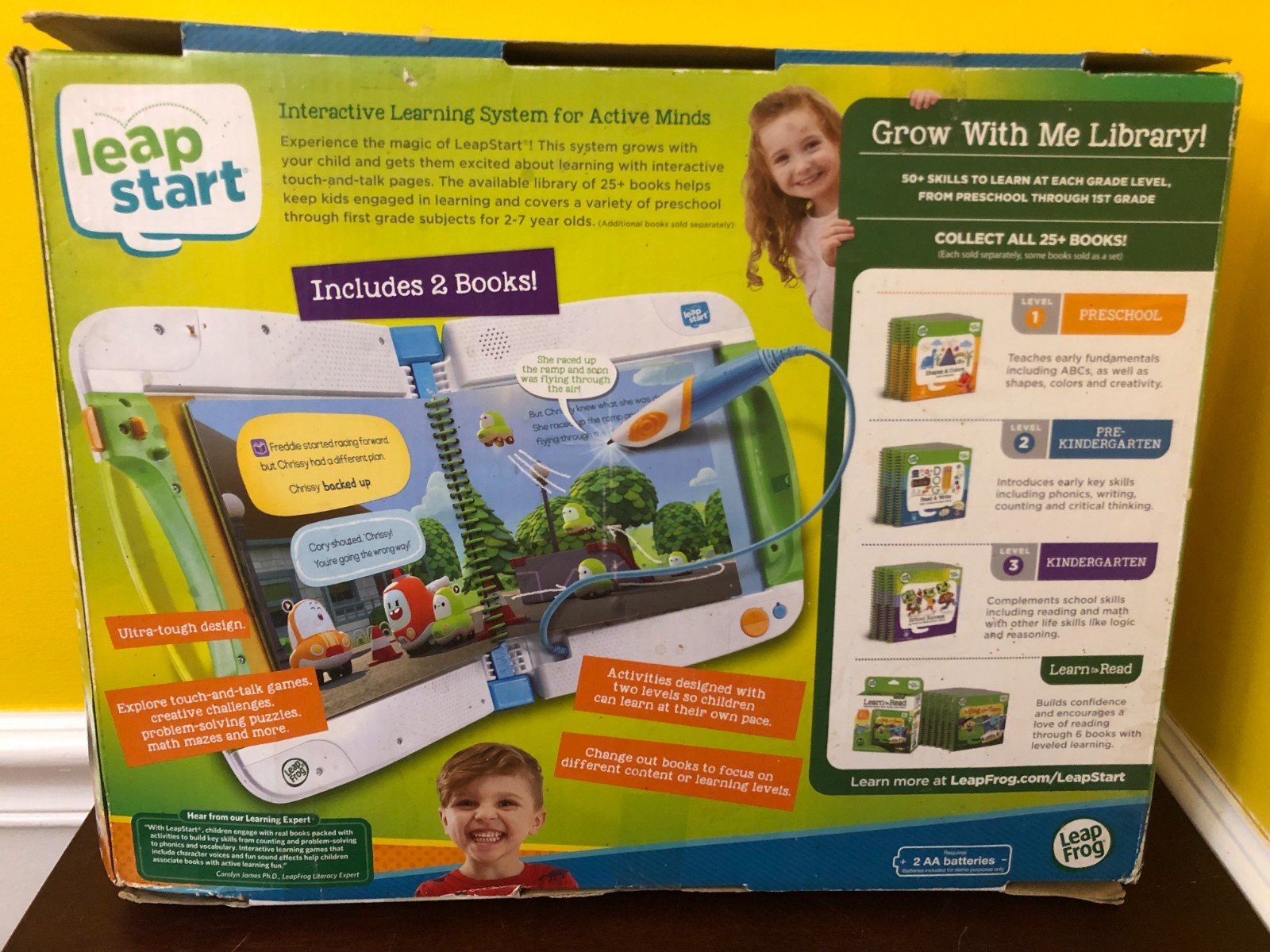 New 2021 LeapFrog Touch-And-Talk Leap Start Learning Success Bundle Green Unit