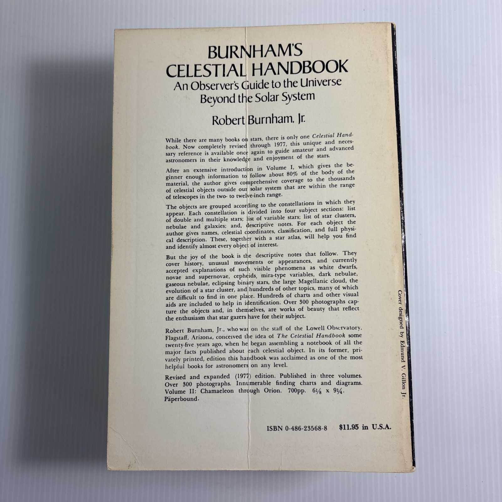 Burnham s Celestial Handbook, Vol 1-3 An Observer s Guide to the Universe
