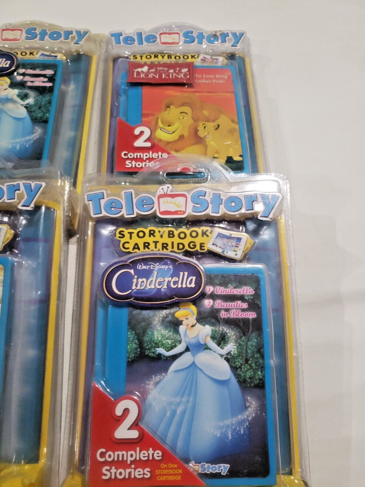 Tele Story Interactive Story Book System Stories Dora Cinderella Lion King Pooh